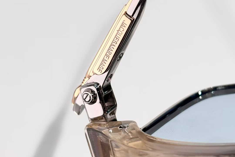 Worland Sunglasses Transparent Silver Blue