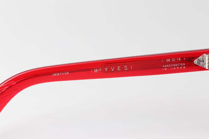 Yves Sunglasses Red Blue Gradient Gray