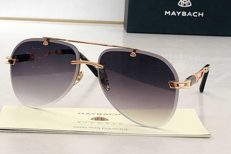 Z087 Sunglasses Gold Gradient Gray