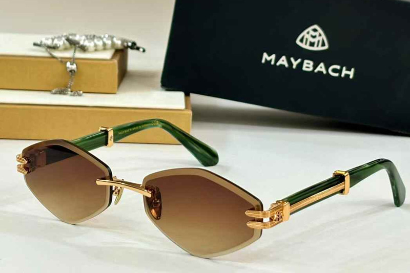 Z106 Sunglasses Gold Gradient Brown