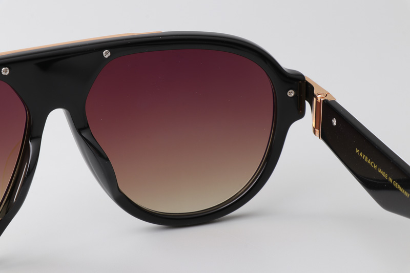 Z116 Sunglasses White Gradient Brown