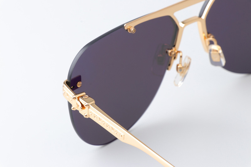 Z1261E Sunglasses Gold Gray