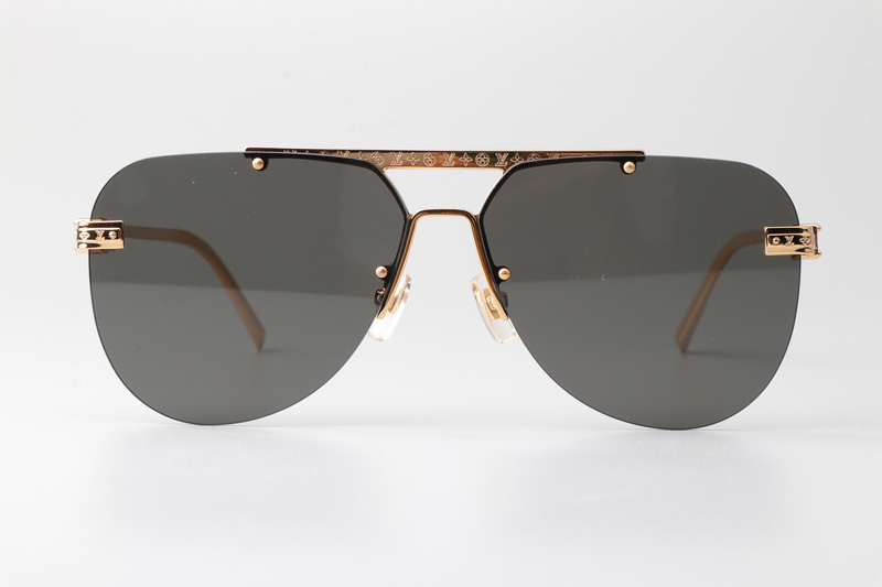 Z1261E Sunglasses Gold Gray