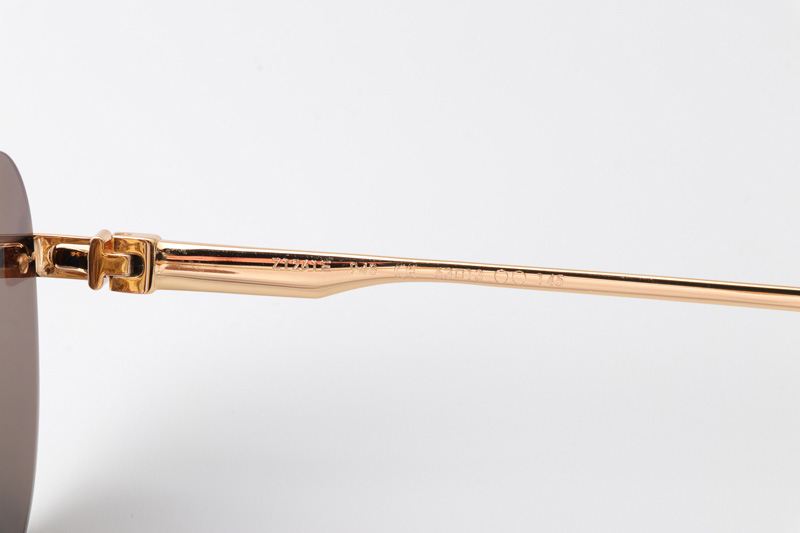 Z1261E Sunglasses Gold Gray