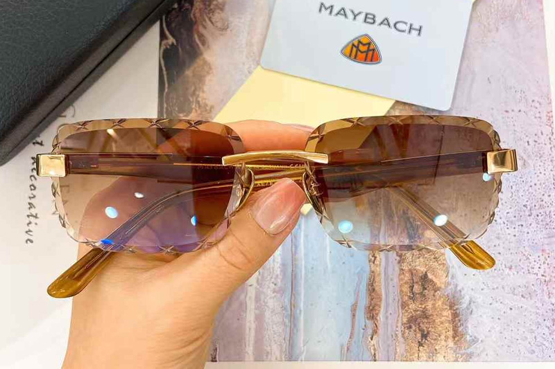 Z131 Sunglasses Gold Gradient Brown