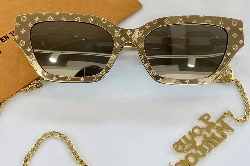 Z1476E Sunglasses In Gold Gold Mirror