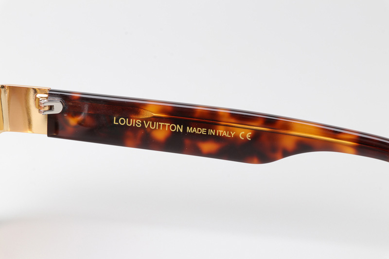 Z1863 Sunglasses Gold Tortoise Gradient Brown