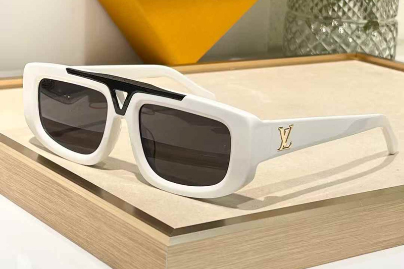 Z1950U Sunglasses White Gray