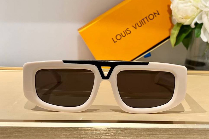 Z1950U Sunglasses White Gray