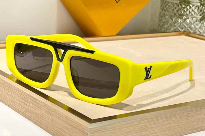 Z1950U Sunglasses Yellow Gray