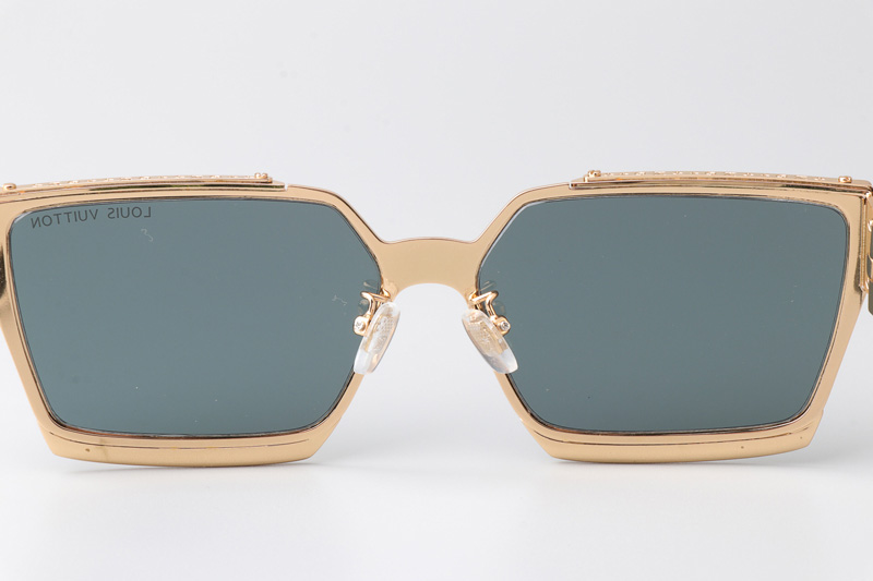 Z1992U Sunglasses Gold Green