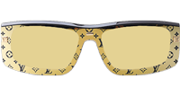 Z2057E Sunglasses Black Gold Flash Logo