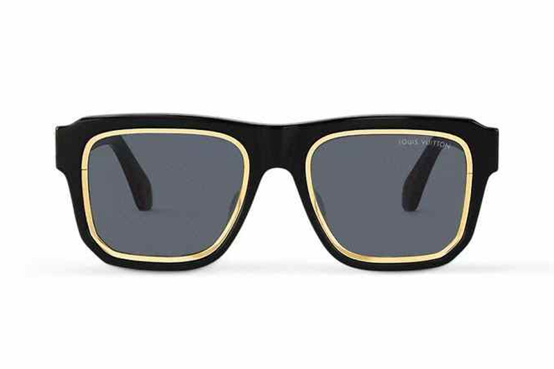 Z2505E Sunglasses Black Gold Gray