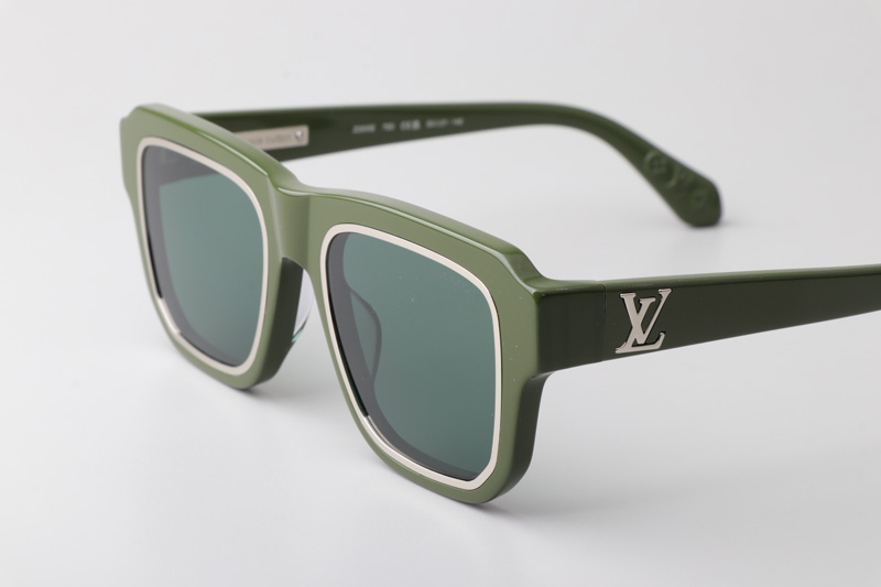 Z2505E Sunglasses Green Green
