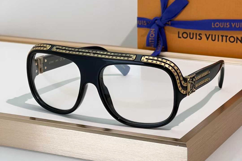 Z2517U Sunglasses Black Gold Clear