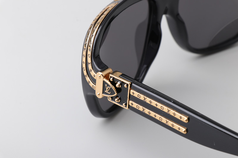 Z2517U Sunglasses Black Gray