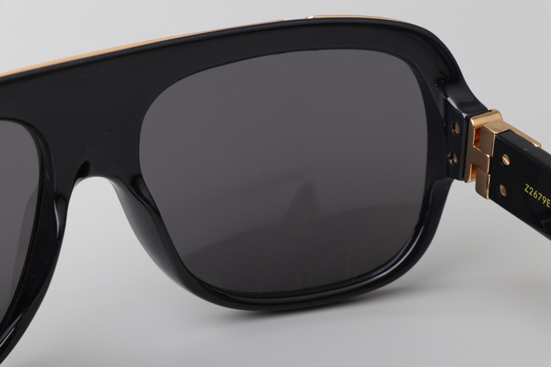 Z2517U Sunglasses Black Gray