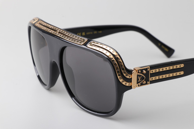 Z2517U Sunglasses Black Gray