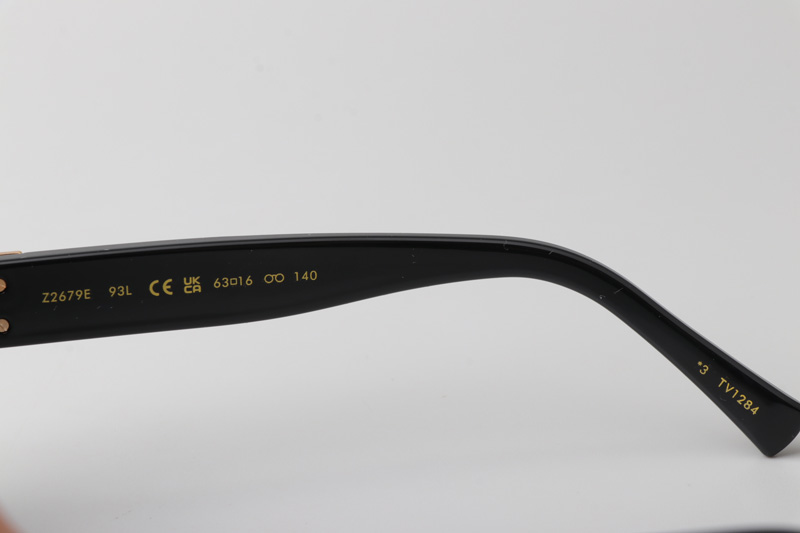 Z2517U Sunglasses Black Gray
