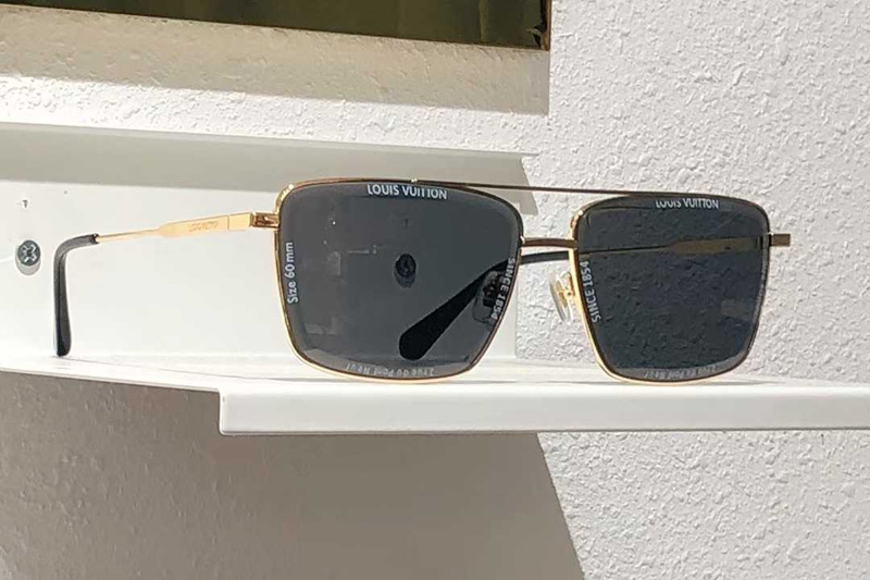 Z2610U Sunglasses Gold Gray