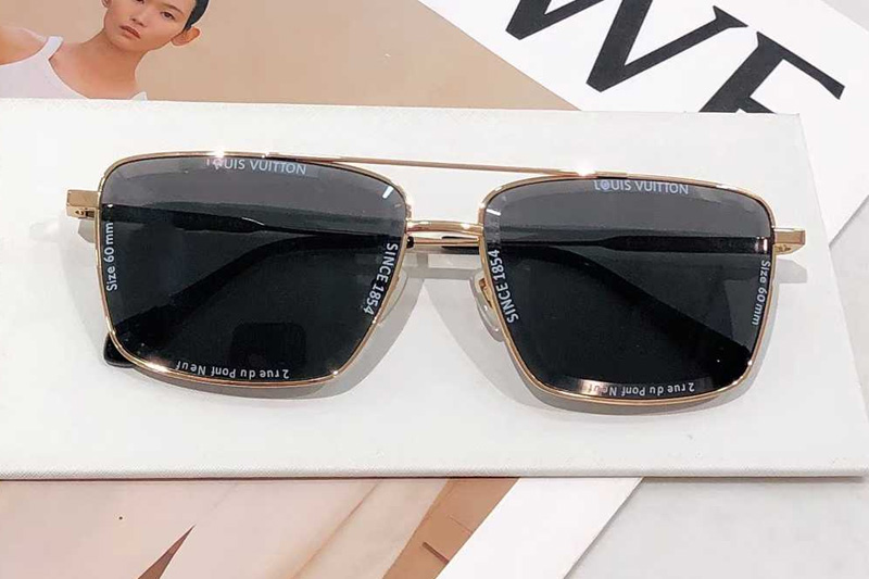 Z2610U Sunglasses Gold Gray