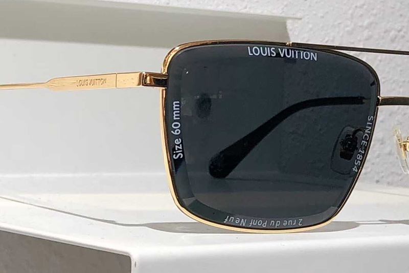 Z2610U Sunglasses Gold Gray