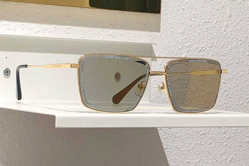 Z2610U Sunglasses Gold Light Gray