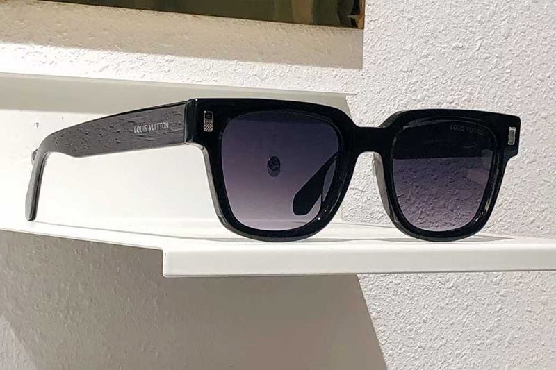 Z2622E Sunglasses Black Gradient Blue