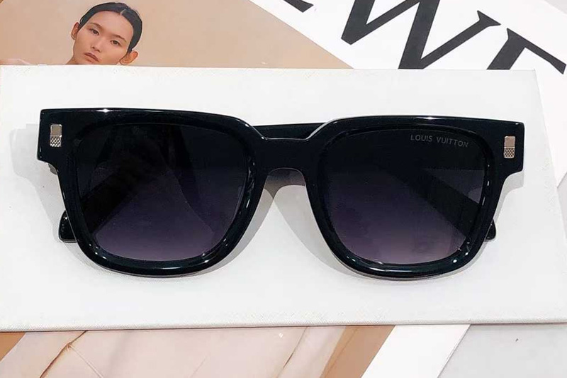 Z2622E Sunglasses Black Gradient Blue