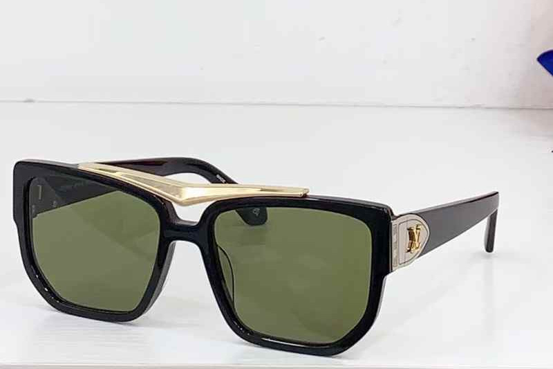 Z2700U Sunglasses Black Green
