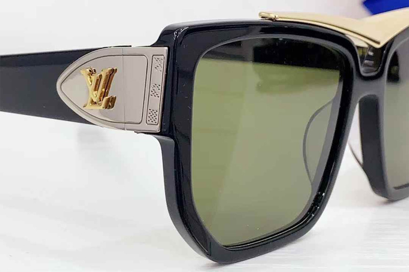 Z2700U Sunglasses Black Green