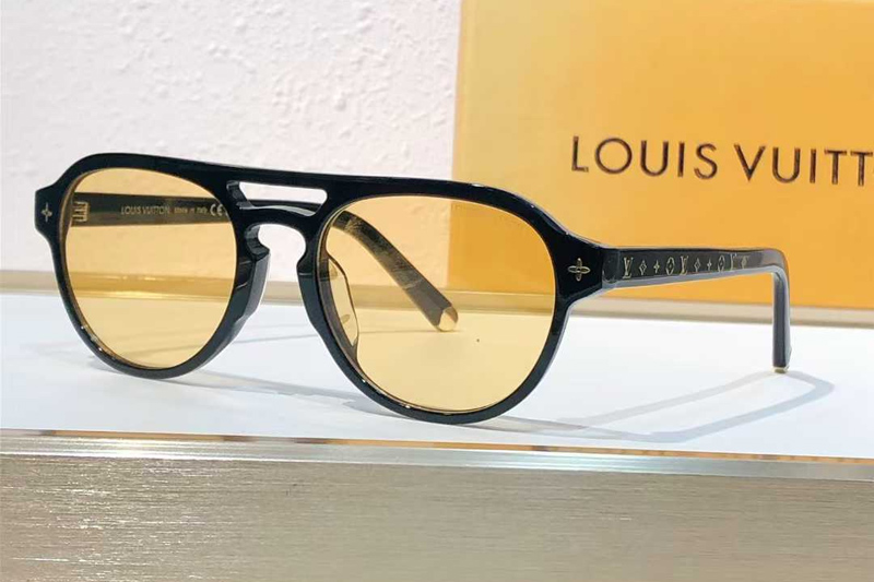 Z2867U Sunglasses Black Yellow