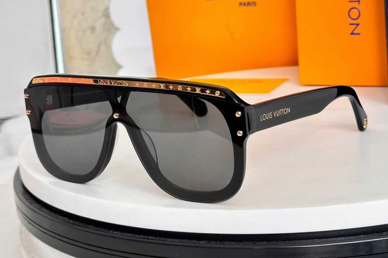 Z2878U Sunglasses Black Gray
