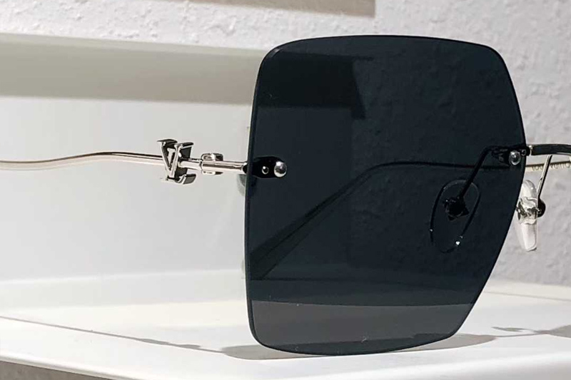 Z2961U Sunglasses Silver Gray