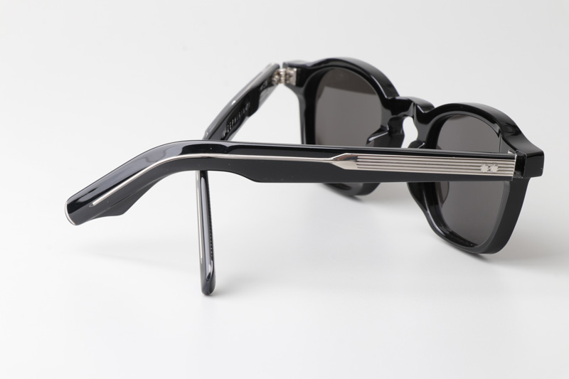 Zephirin Sunglasses Black Silver Gray