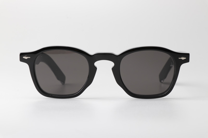 Zephirin Sunglasses Black Silver Gray