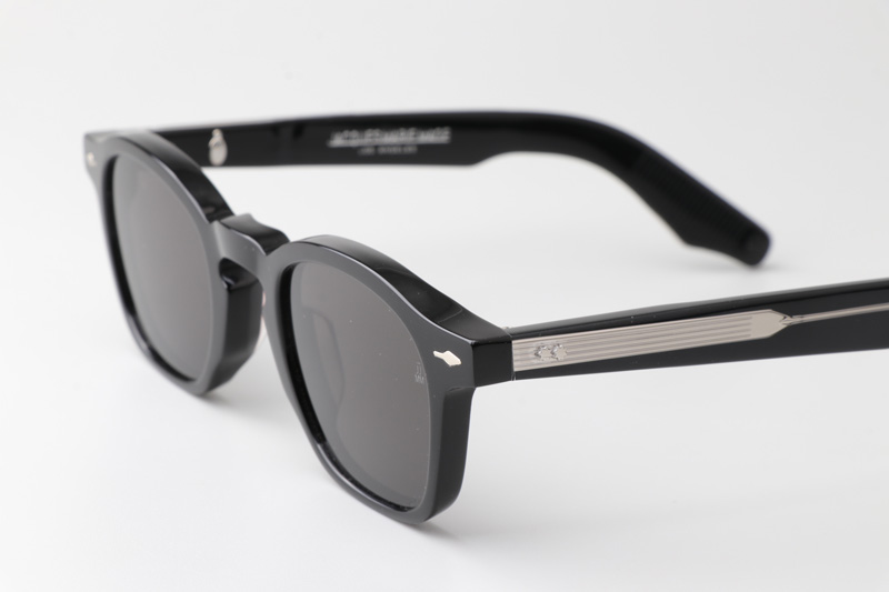 Zephirin Sunglasses Black Silver Gray